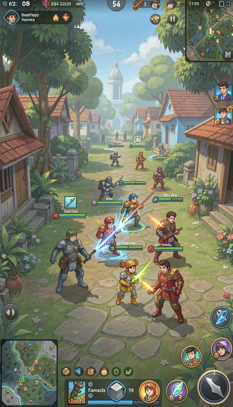 Cara Bermain Penguins Christmas Party Time untuk Pemula Gameplay